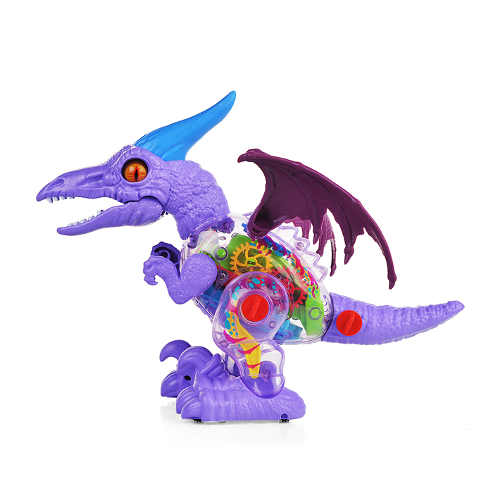 Конструктор динозавр M8018-67 "Птерадон" с отверткой, в коробке