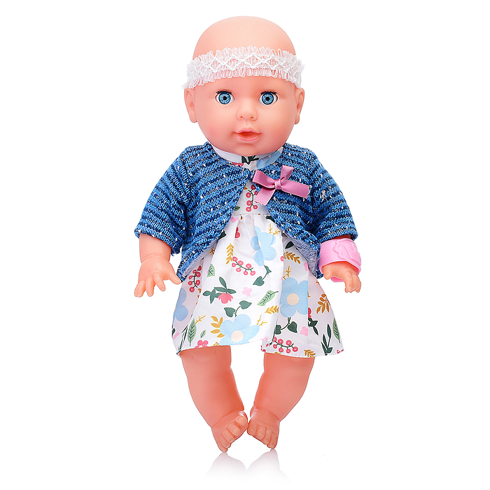 Фото к товару Пупс YL2335D-B "Яночка" со звуком, с аксессуарами, в коробке Пупс YL2335D-B "Яночка" со звуком, с аксессуарами, в коробке