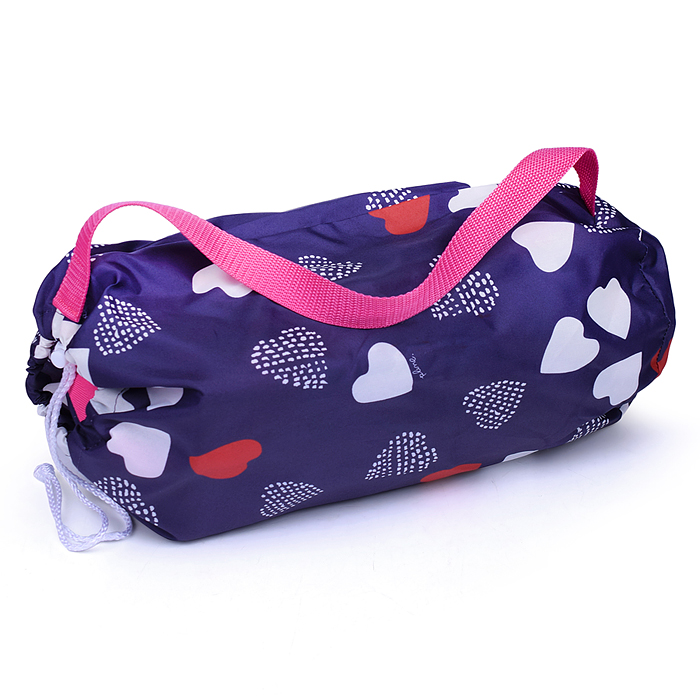 Кукольный набор 9001 (коляска, манеж, сумка, стульчик), цвет сердце на черном