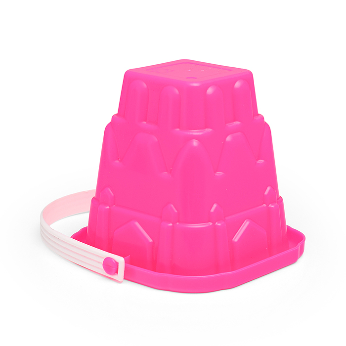 Песочный набор "Русалочка" ( 2 формочки, совок, ведро )