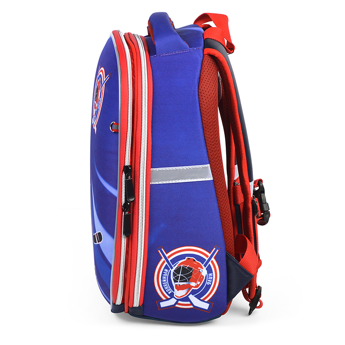 Рюкзак каркасный "Хоккей" формованный из полимеров, материал: нейлон, полиэстер, полноцветная пе