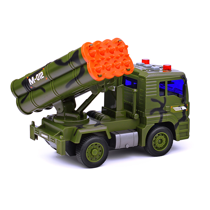 Машина WY440D "Военная техника М-012" с ракетной установкой, в коробке