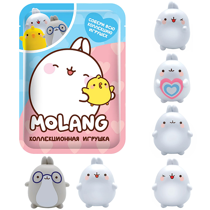 Игрушка в флоупаке Molang 