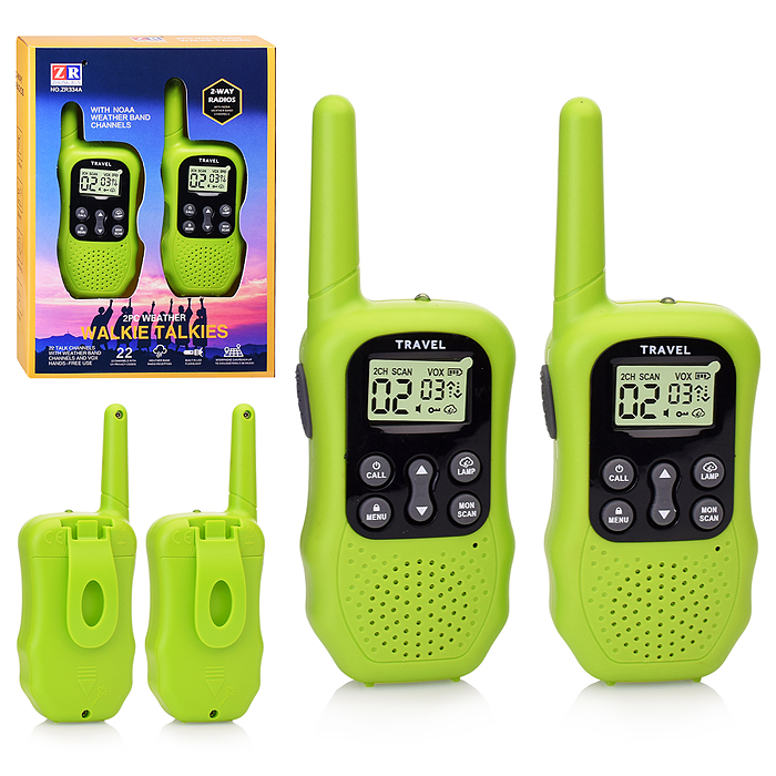 Рация игрушечная ZR334 "Walkie talkies-1" в коробке