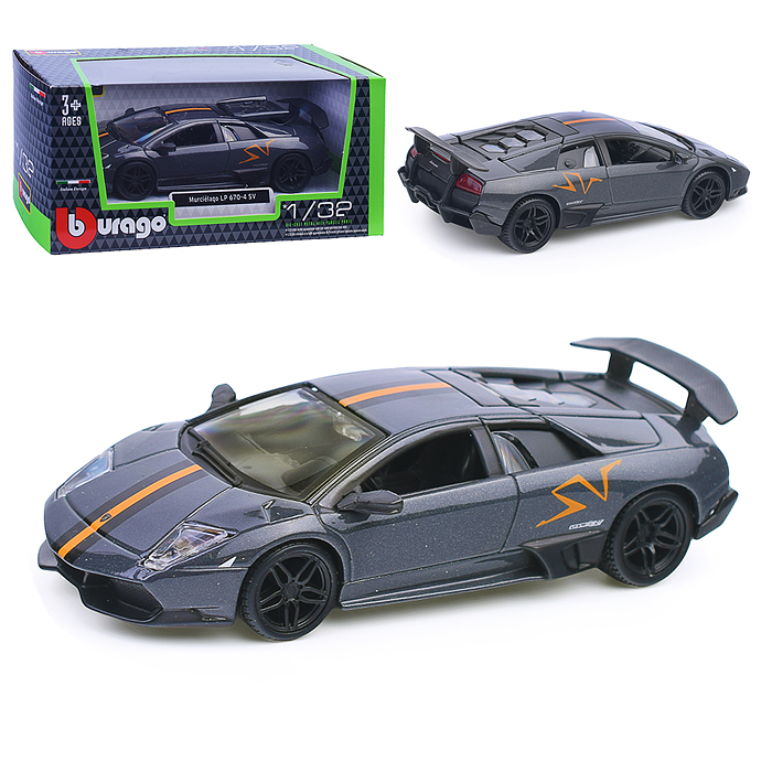 Машинка die-cast Murciélago LP 670-4 SV China Limited Edition, 1:32, 