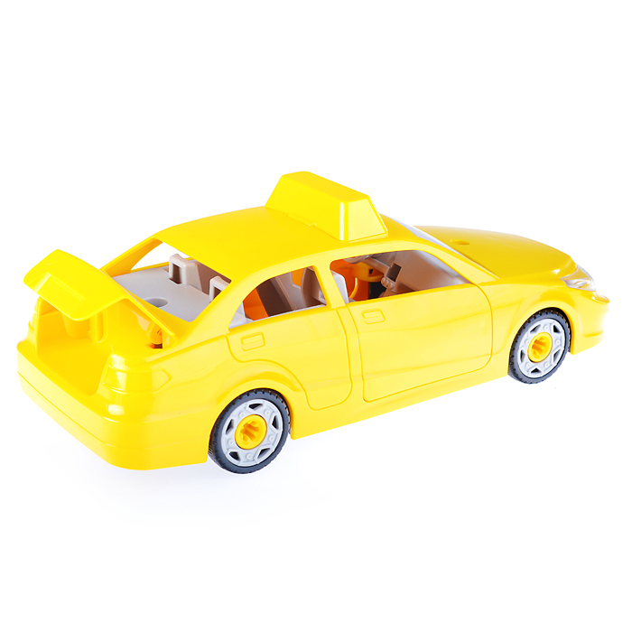 Машина - конструктор CXL200-54C "Такси" с отверткой, в коробке