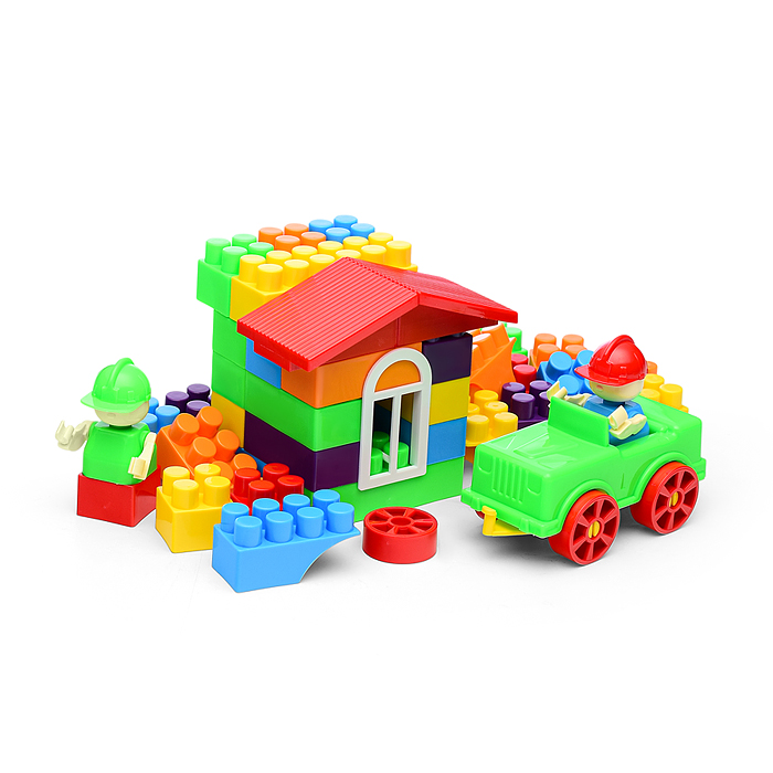 Фото к товару Конструктор "Ферма" 60 деталей Конструктор "Ферма" 60 деталей