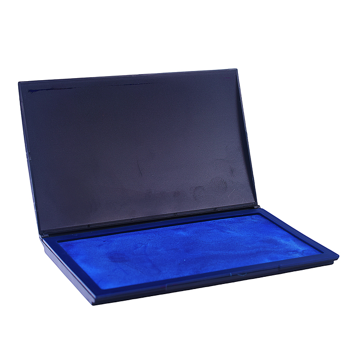 Фото к товару Штемпельная подушка 160x90 мм, на гелевой основе, синяя, в картонной коробке Штемпельная подушка 160x90 мм, на гелевой основе, синяя, в картонной коробке