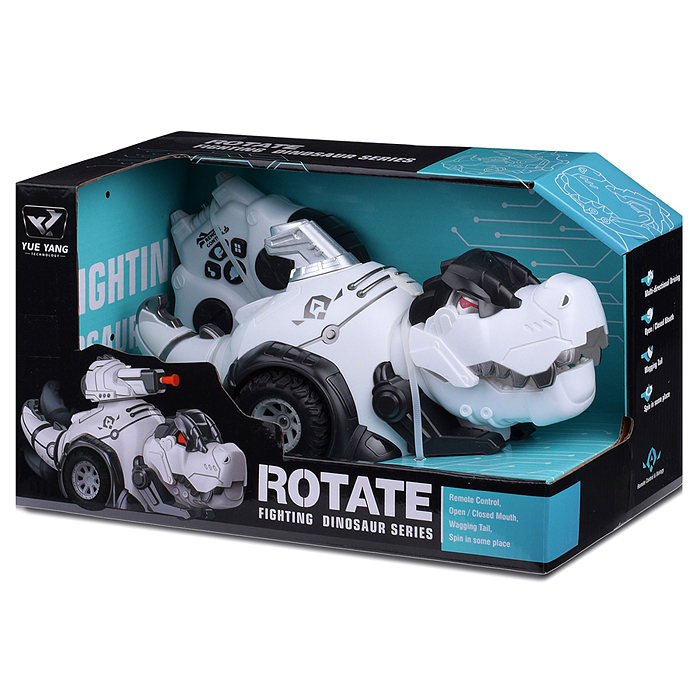 Динозавр YS12 "T-Rex" р/у, 27MHz, в коробке