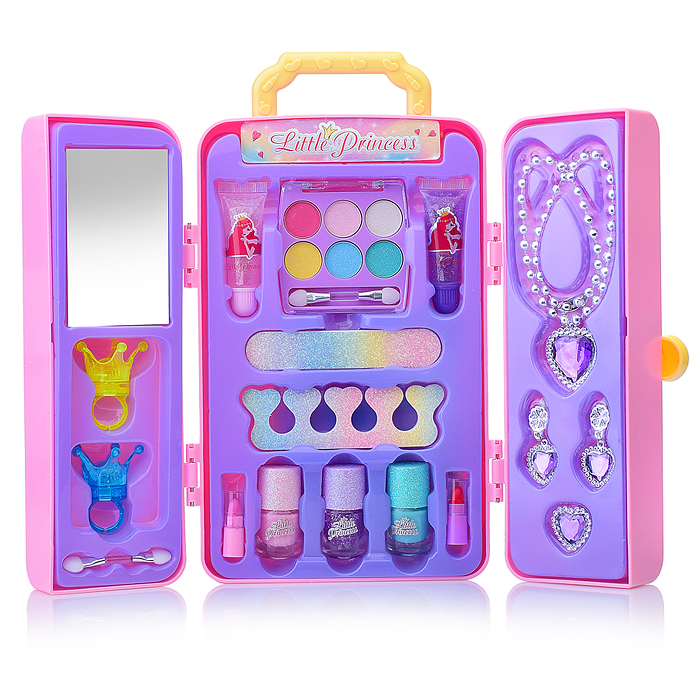 Фото к товару Набор детской косметики 2106L "Красотка" в коробке Набор детской косметики 2106L "Красотка" в коробке