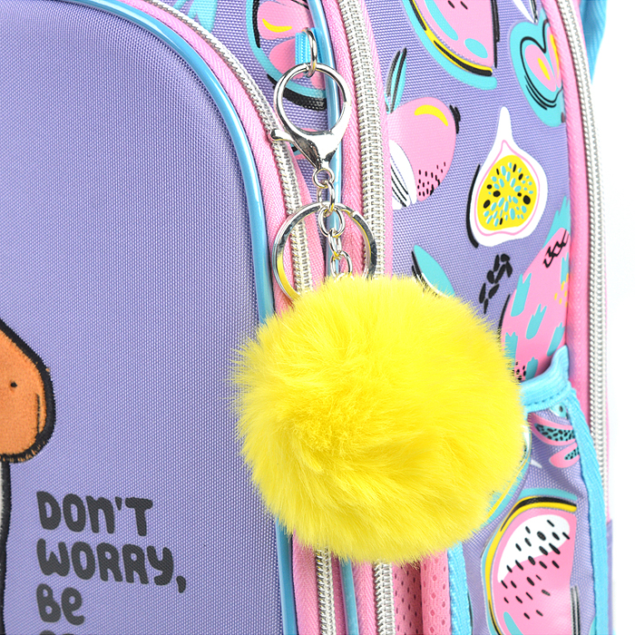 Рюкзак "Premier. Capybara" школьный жесткий 37x28x18 см (17 л) вес 1000 г, 2 отделения на м