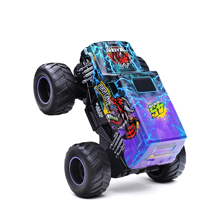 Машина KM665-3A "Граффити монстр" р/у, 27 MHz, в коробке