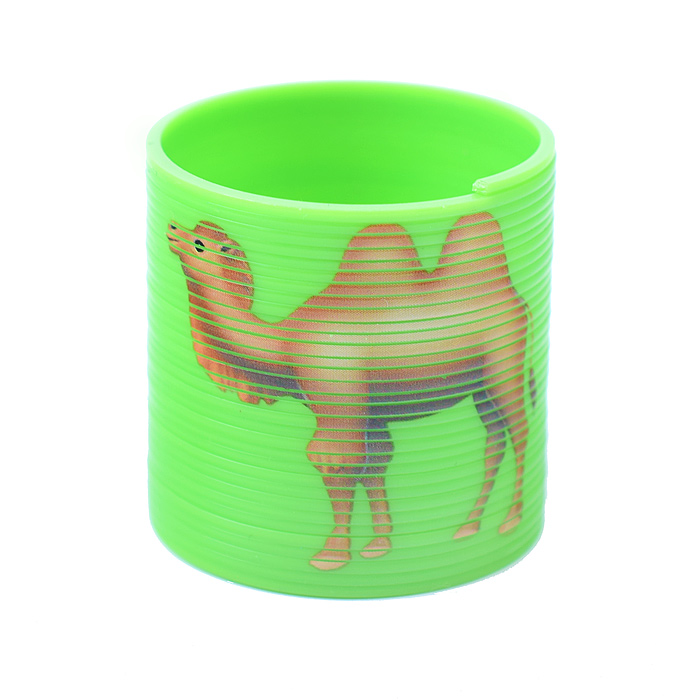 Пружинка-радуга E1218-28 "В мире животных-2" в пакете