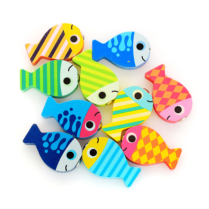 Фото к товару Набор D1163 "Сортер-Вкладыш" MAXI с магнитной рыбалкой Набор D1163 "Сортер-Вкладыш" MAXI с магнитной рыбалкой