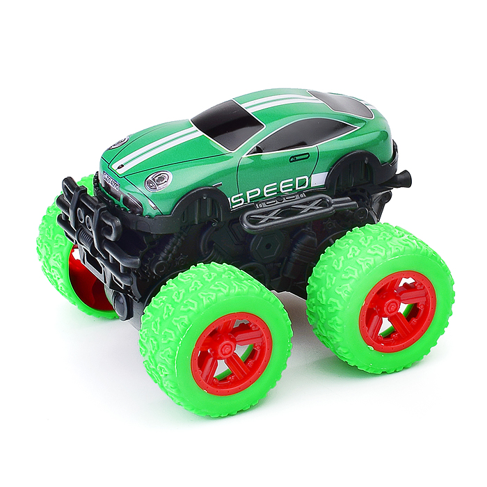 Машина-перевертыш 138-10 "Яркий вездеход" в ассортименте, в пакете