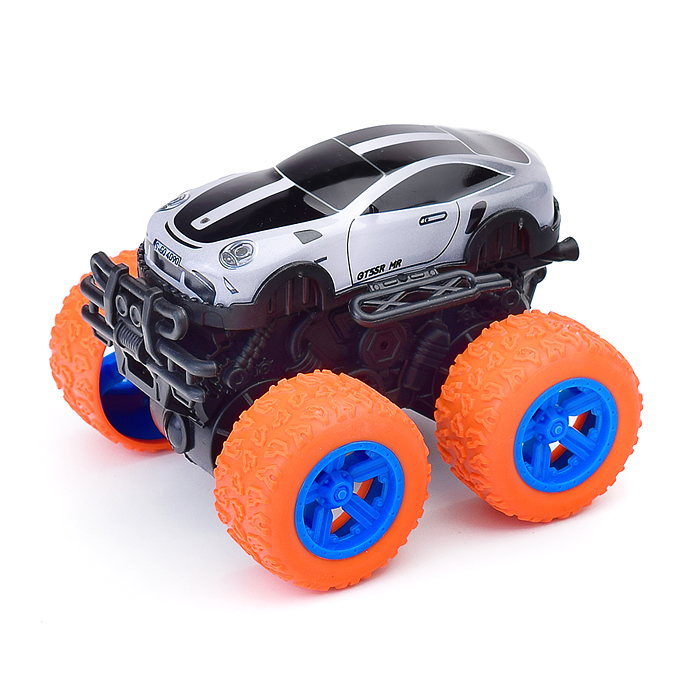 Машина-перевертыш 138-10 "Яркий вездеход" в ассортименте, в пакете