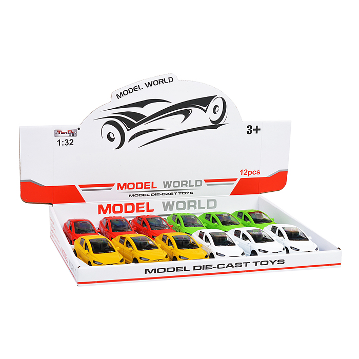 Машина F1118-2M "Городской заезд" метал., в коробке