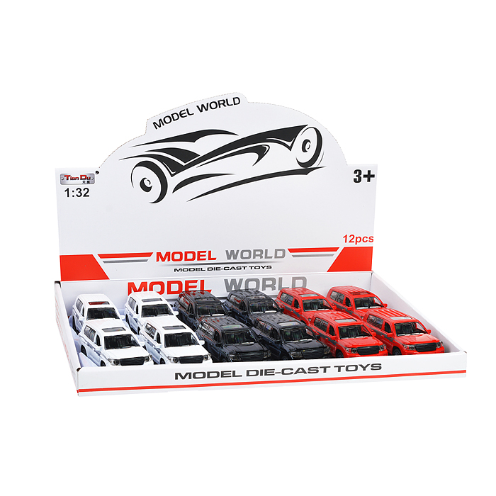 Машина F1108-2M "Городской внедорожник" метал., в дисплее