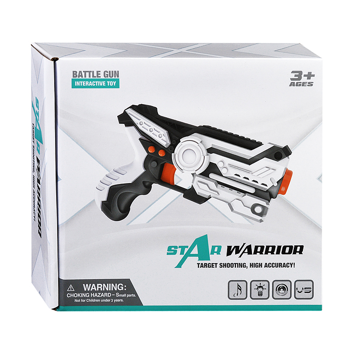 Набор оружия 151107A "Лазертаг-5" в коробке