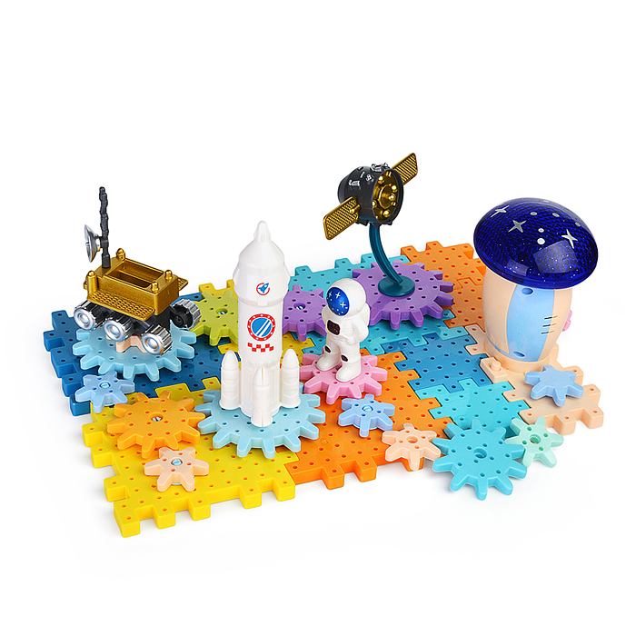 Конструктор 601-12A "Космическая станция-1" (48 дет.)