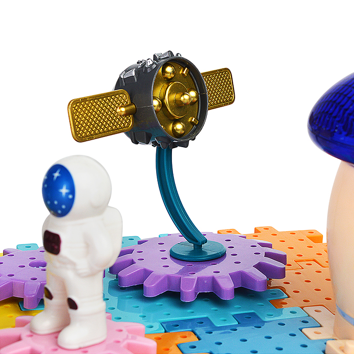 Конструктор 601-12A "Космическая станция-1" (48 дет.)