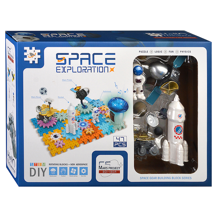 Конструктор 601-11A "Космическая станция-2" (48 дет.)