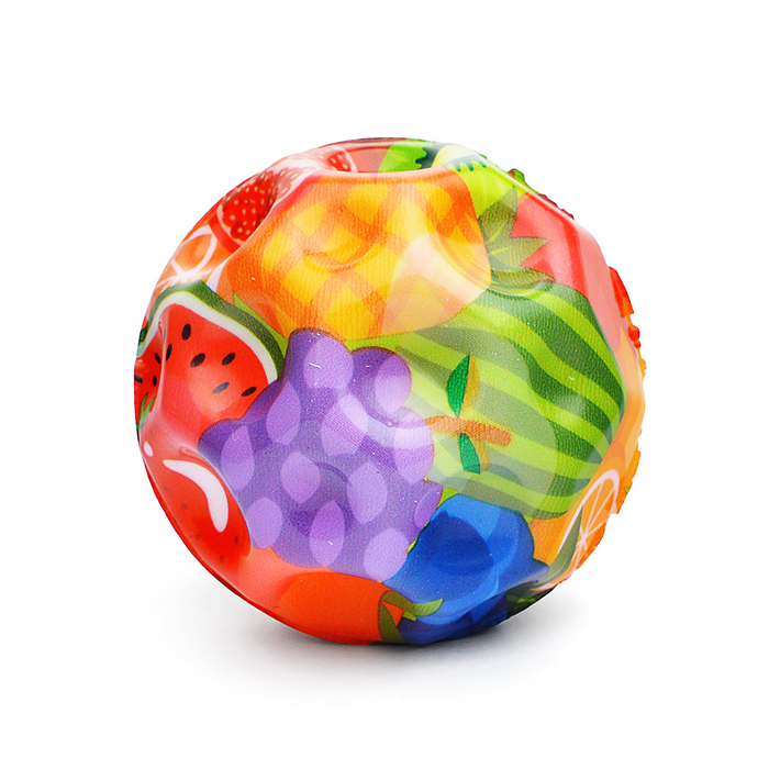 Фото к товару Мяч детский 00-5785 "Фрукты" в коробке Мяч детский 00-5785 "Фрукты" в коробке