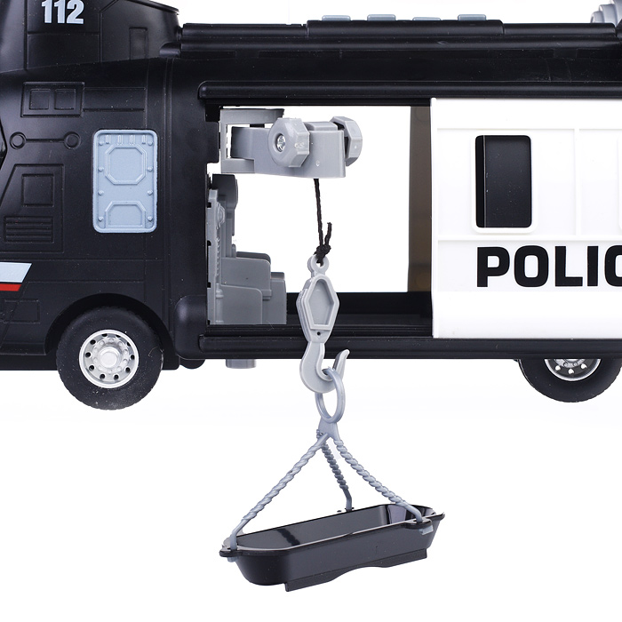 Вертолет WY640B "Полицейский" 1:16 (свет, звук) в коробке