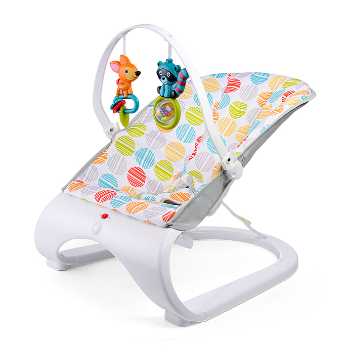 Шезлонг детский 68116 "Счастливое детство" в коробке