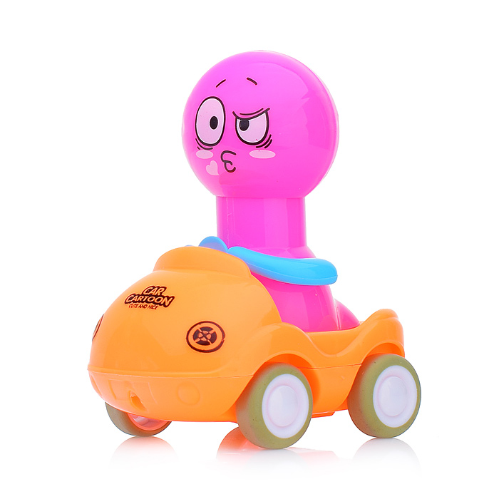 Заводная игрушка "Машинка и смешные человечки" 2912 в пакете