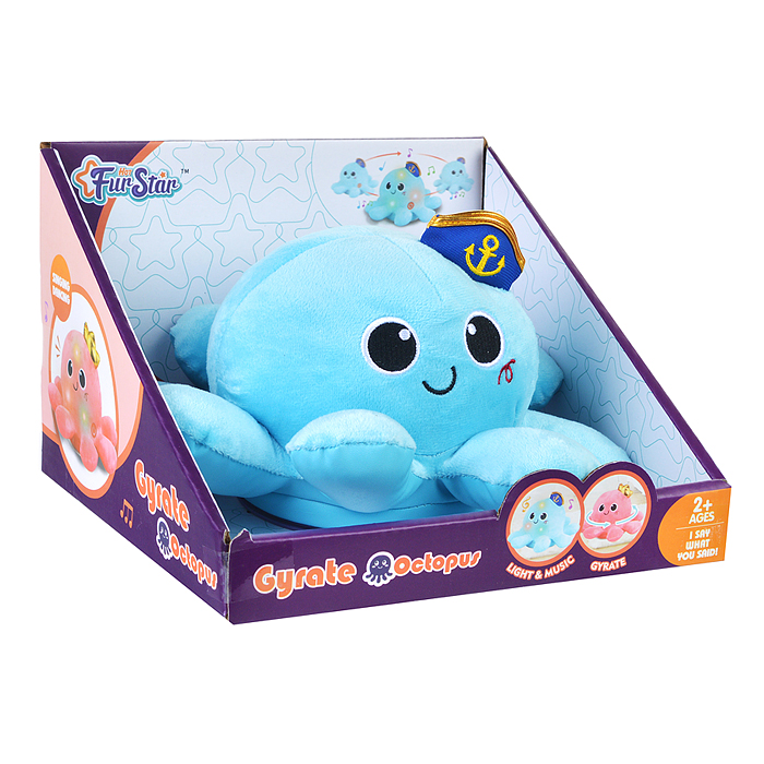 Фото к товару Осьминог T899 со светом и музыкой, в коробке Осьминог T899 со светом и музыкой, в коробке