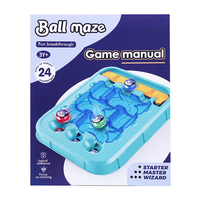 Игра настольная 920-6 "Закати шарик" в коробке