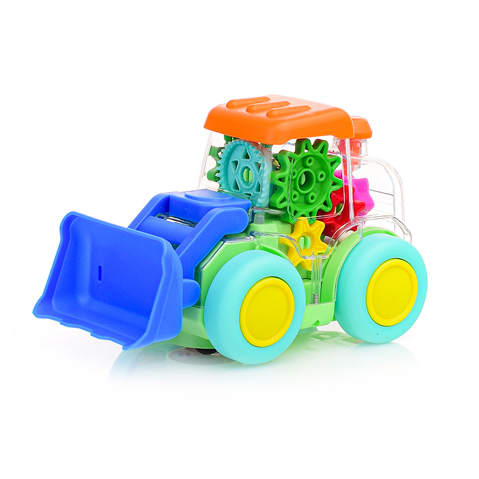 Спецтехника M02-B "Экскаватор" на батарейках, в коробке