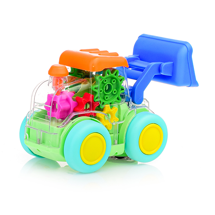 Спецтехника M02-B "Экскаватор" на батарейках, в коробке