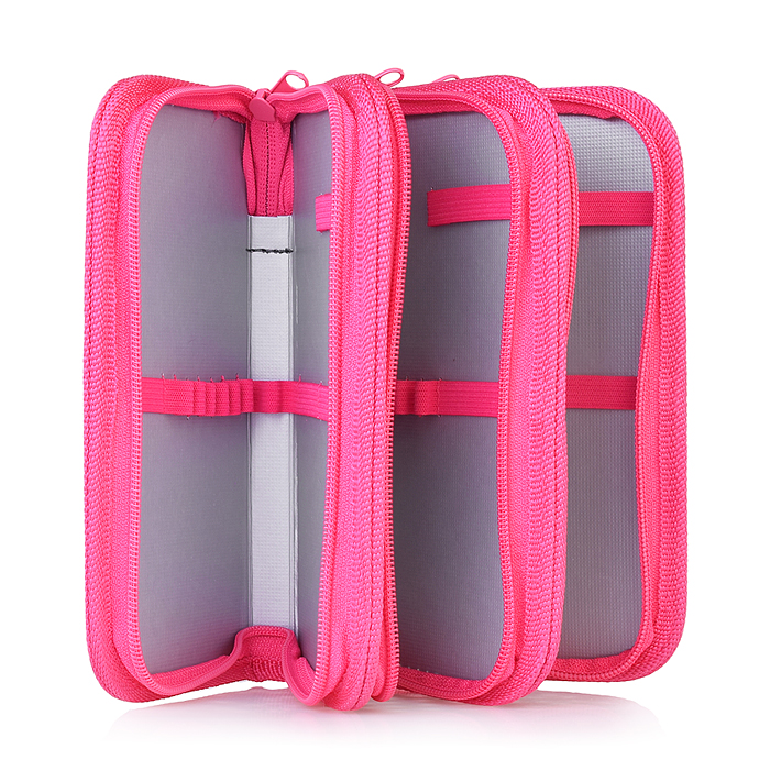 Фото к товару Пенал трехсекционный печать на фольге "Принцесса и фламинго"190/105 Пенал трехсекционный печать на фольге "Принцесса и фламинго"190/105