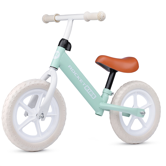 Беговел 12" Rocket, колеса EVA, цвет мятный