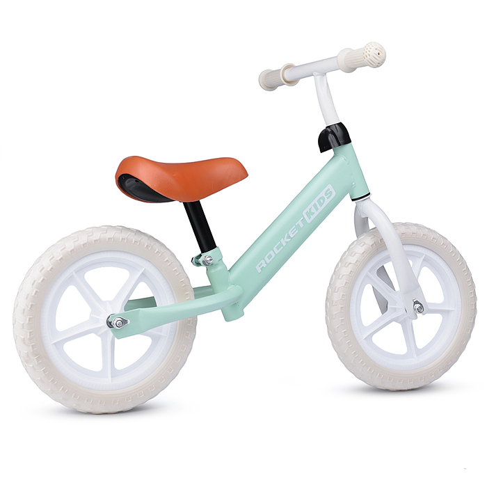 Беговел 12" Rocket, колеса EVA, цвет мятный
