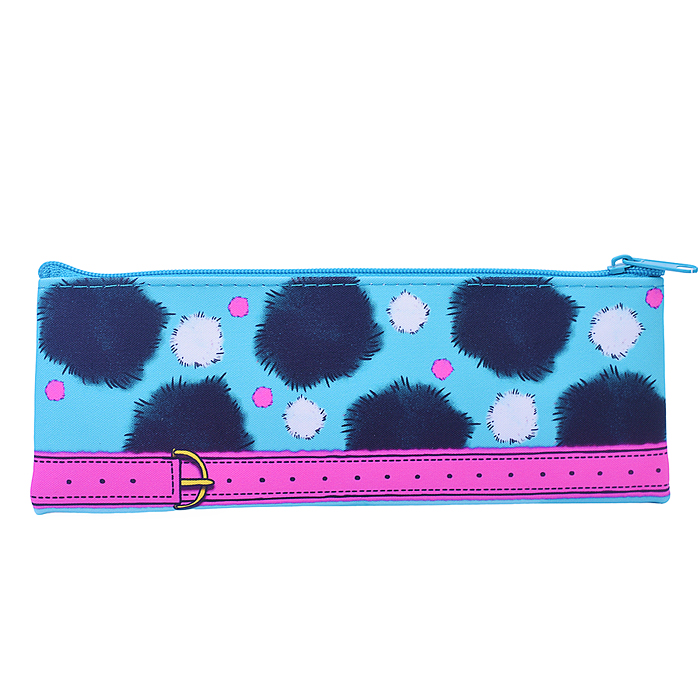 Пенал на молнии мягкий "Плюшевые панды" 195х75мм.,