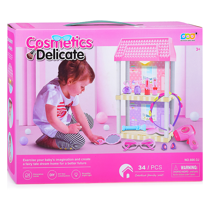 Набор стилиста 666-3J "Cosmetics delicate" в коробке