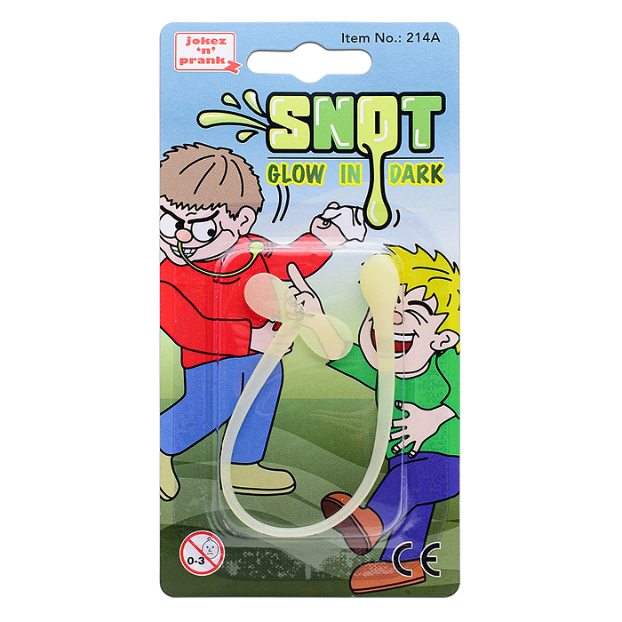 Игра-розыгрыш 11-0039 "Светящиеся в темноте сопли "