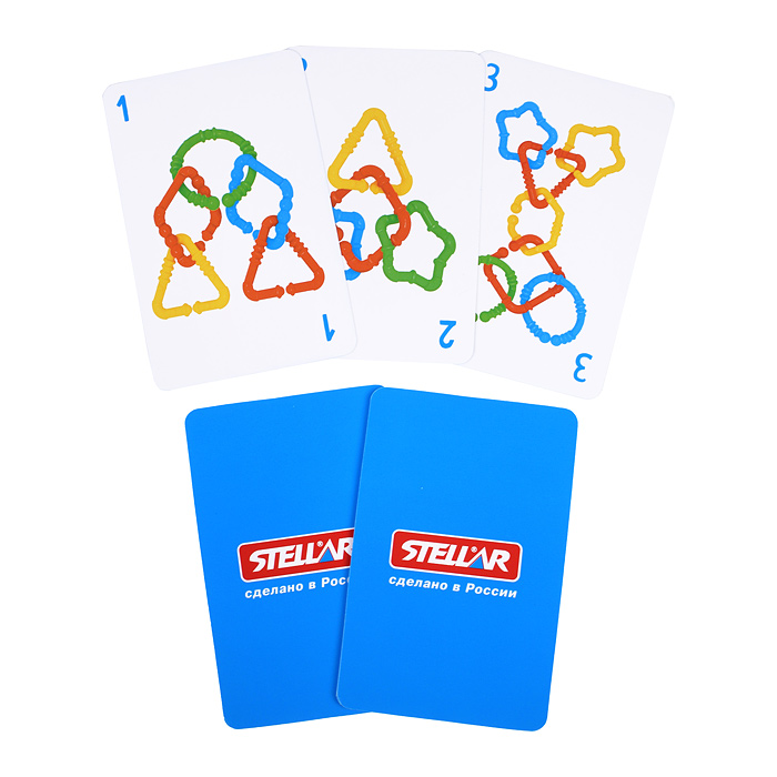 Настольная игра №64 "Веселая цепочка. 48 деталей"
