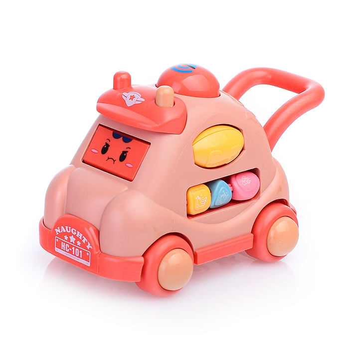 Машинка-бизиборд Y0011 "Распознавание цветов и форм" в коробке