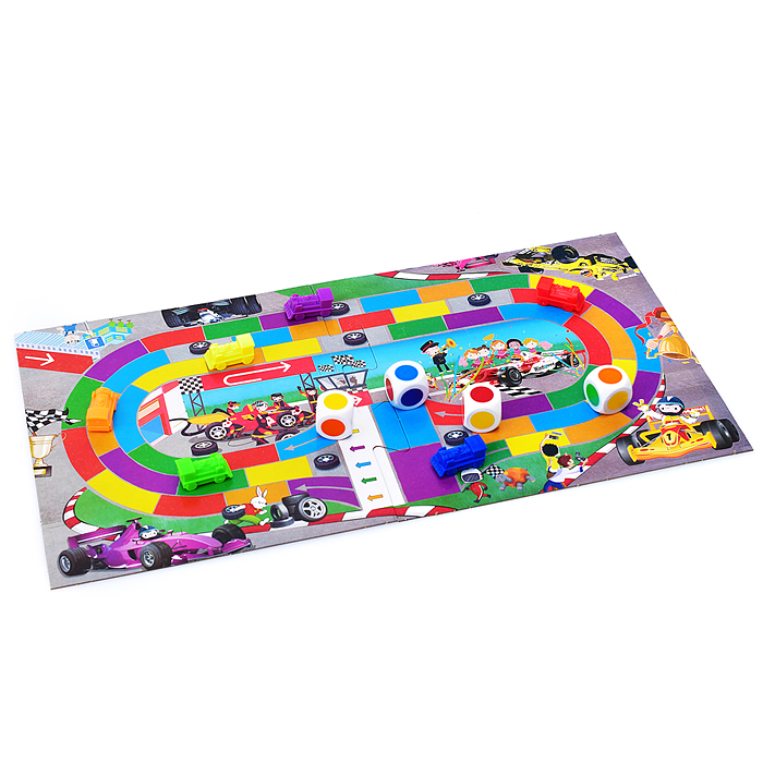 Настольная игра 043 "Гонка" в коробке