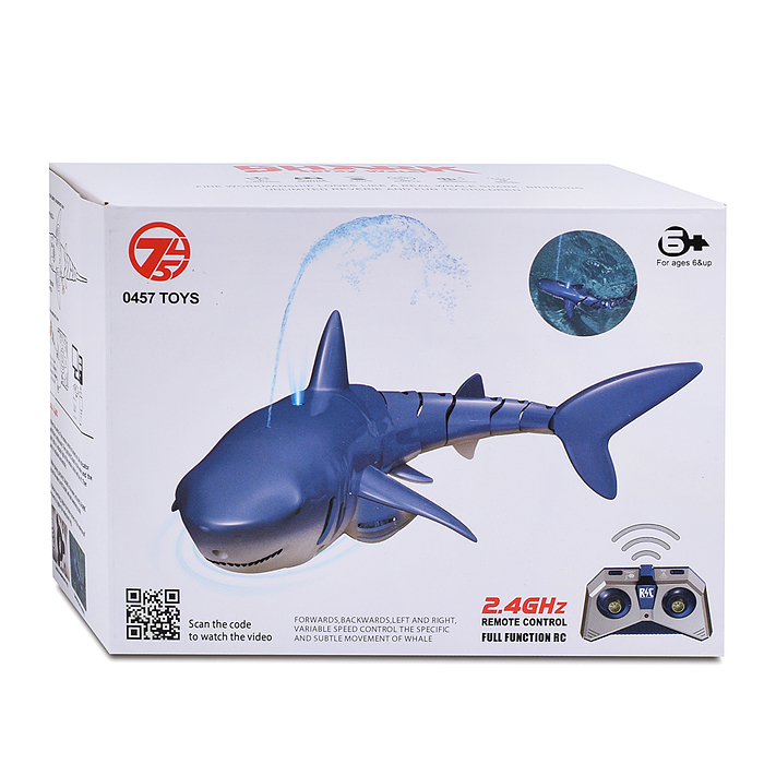 Акула 606-23 на р/у, 27 MHz в коробке