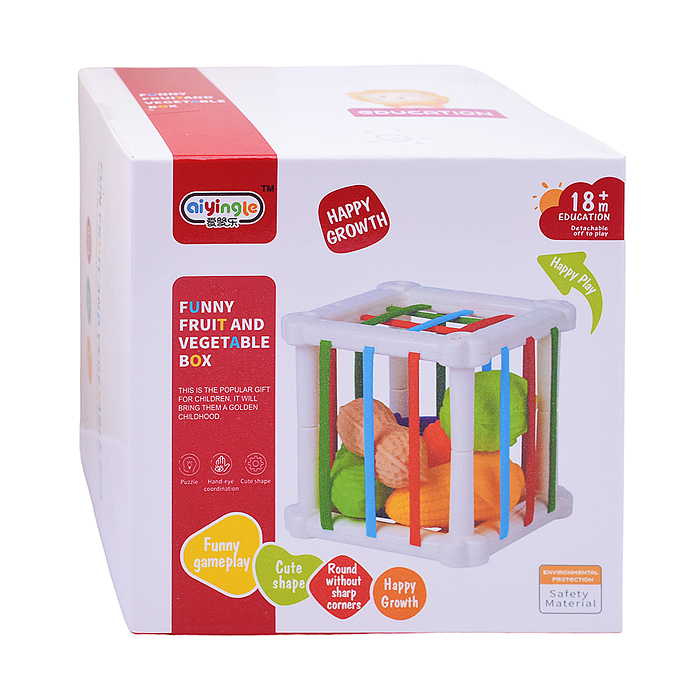 Игрушка развивающая 368-23B "Домик для зверят" в коробке