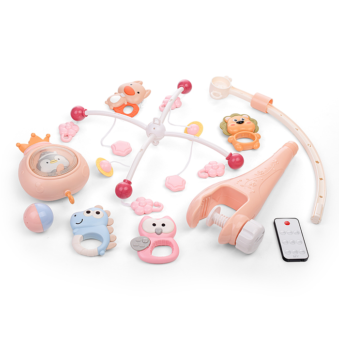 Фото к товару Мобиль на кроватку 368-6R "Мелодия" на батарейках, в коробке Мобиль на кроватку 368-6R "Мелодия" на батарейках, в коробке