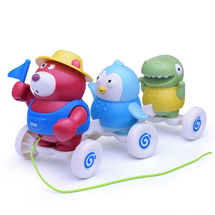 Фото к товару Развивающая игрушка BY311 "Веселые зверята" в коробке Развивающая игрушка BY311 "Веселые зверята" в коробке