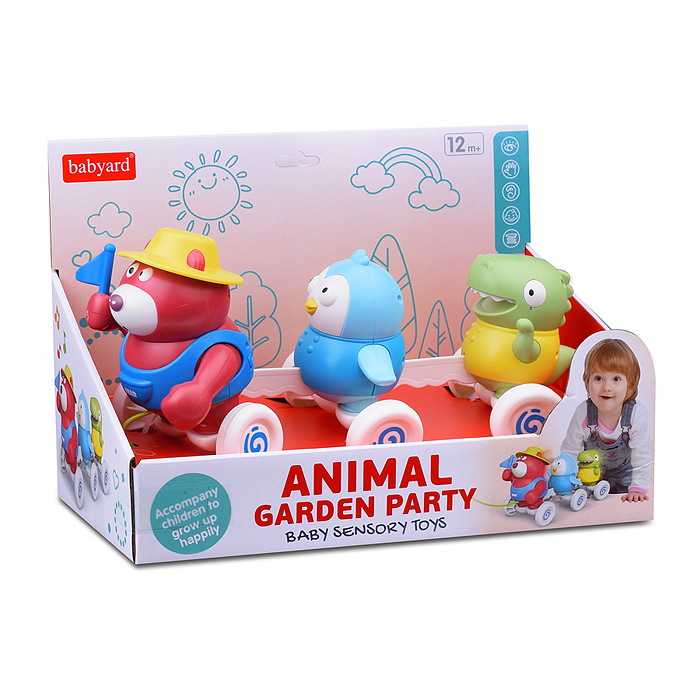 Фото к товару Развивающая игрушка BY311 "Веселые зверята" в коробке Развивающая игрушка BY311 "Веселые зверята" в коробке