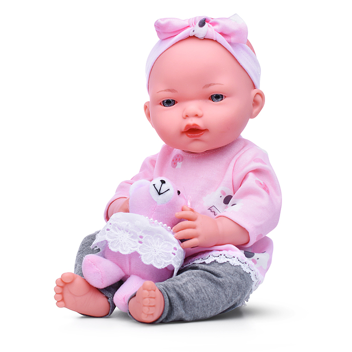 Фото к товару Пупс A688C "Теона" с аксессуарами, в коробке Пупс A688C "Теона" с аксессуарами, в коробке