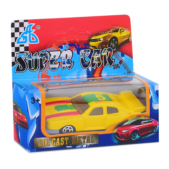 Машина 386927 "Гонка" металл., в коробке